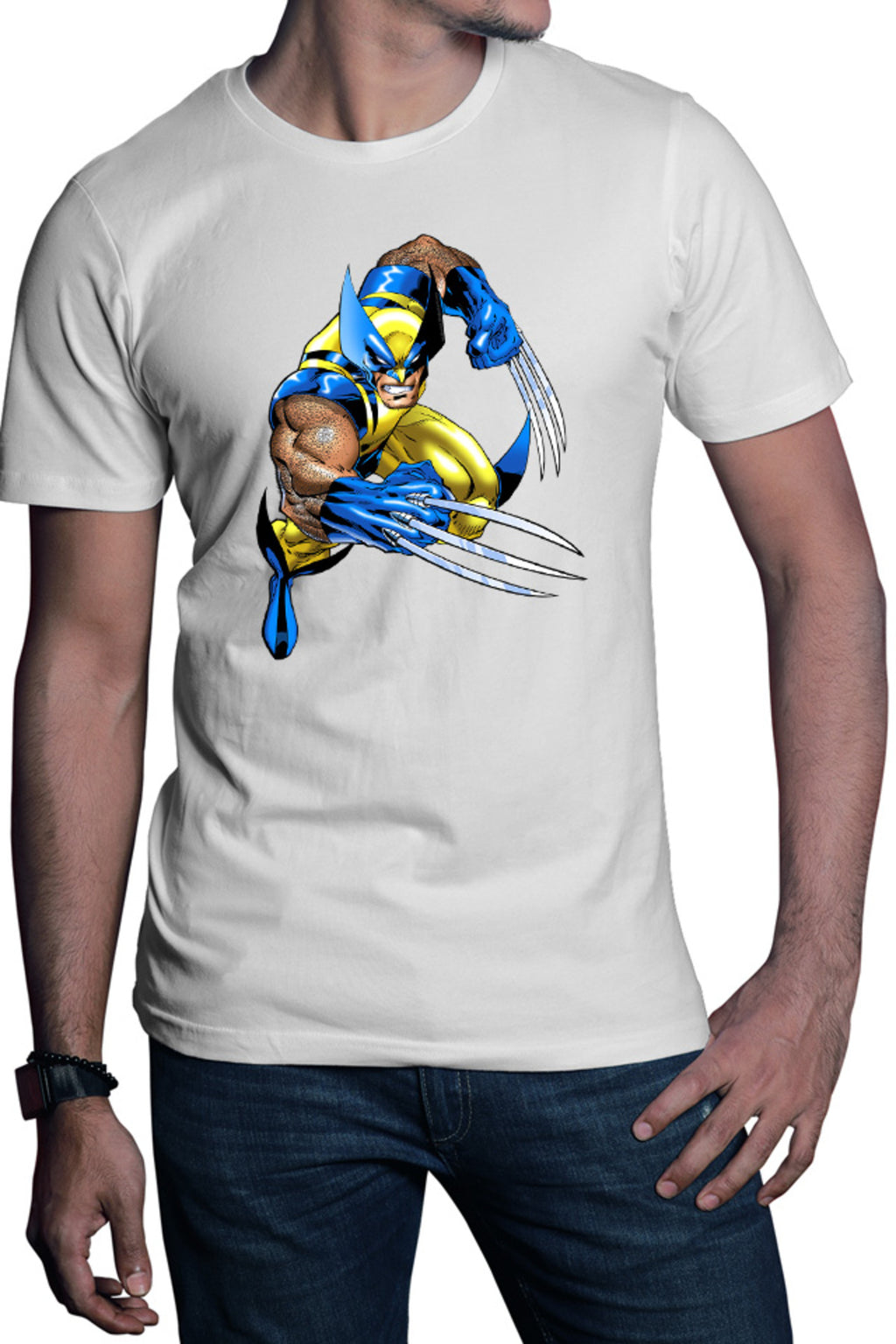Tricou barbati Wolverine Claws Experiment Muscles Wolf