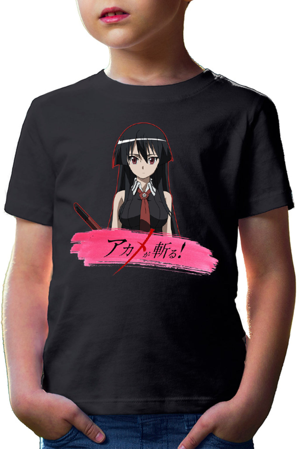 Tricou copii Akame ga Kill Brush Katana Japan Otaku Naruto Manga