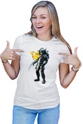 Tricou dama Predator Vs Alien Pikachu Pokemon Mania