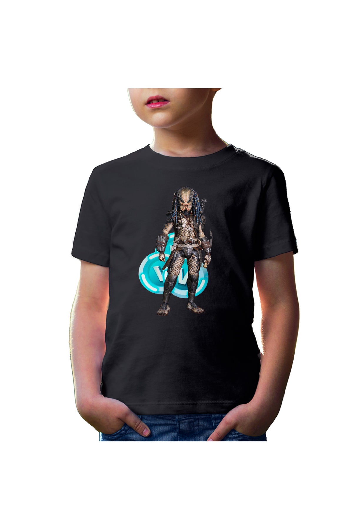 Tricou copii Predator Warrior Fortnite Vbucks Battle Royale
