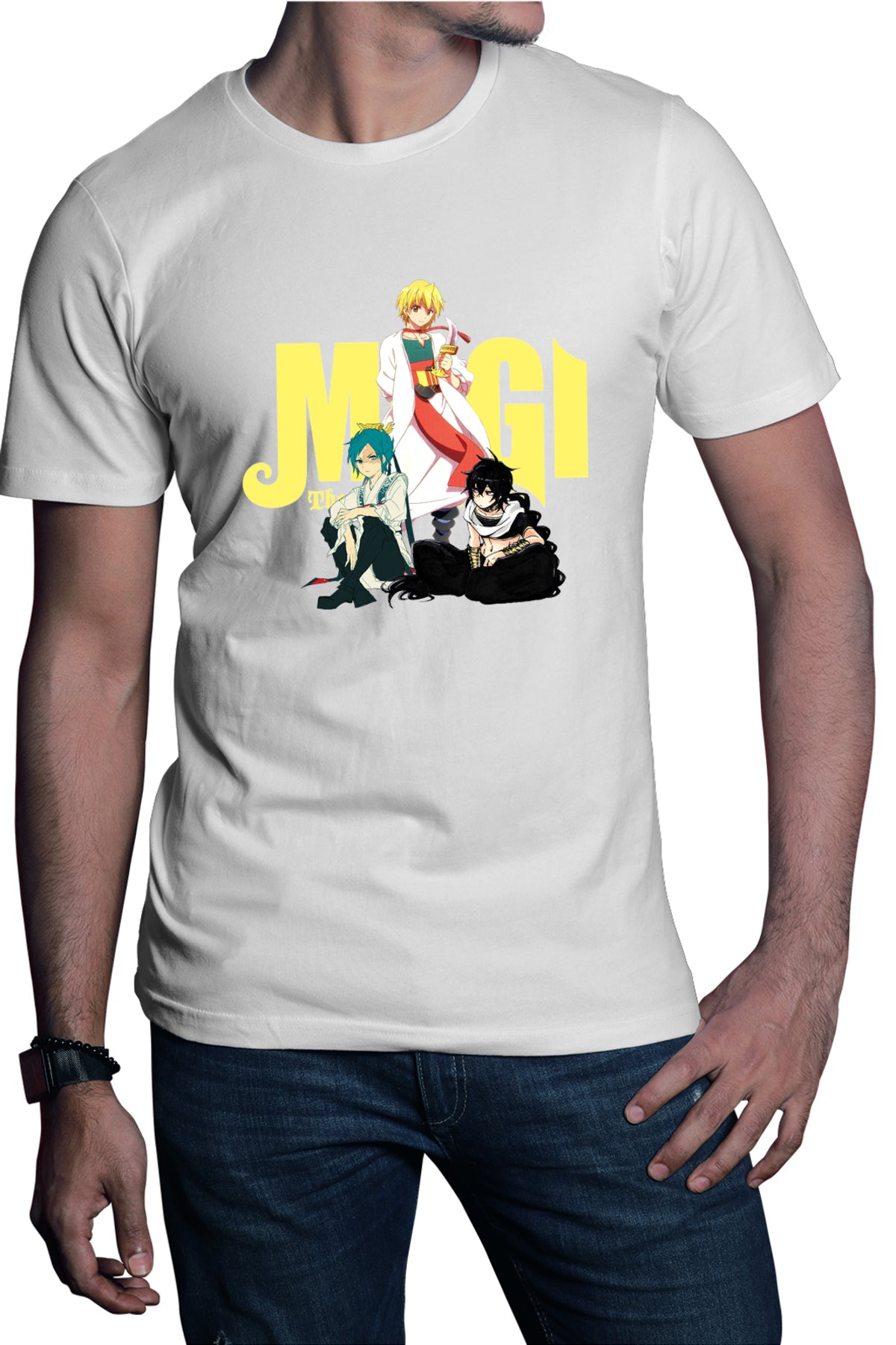 Tricou barbati Magi The Labyrinth of Magic Alibaba Judar Hakuryuu