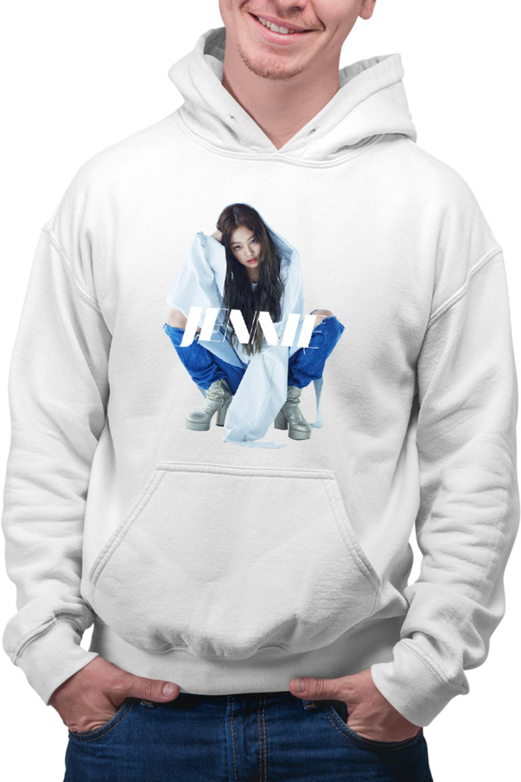 Hanorac barbati Blackpink Jennie Famboy y Idol Singer Voice