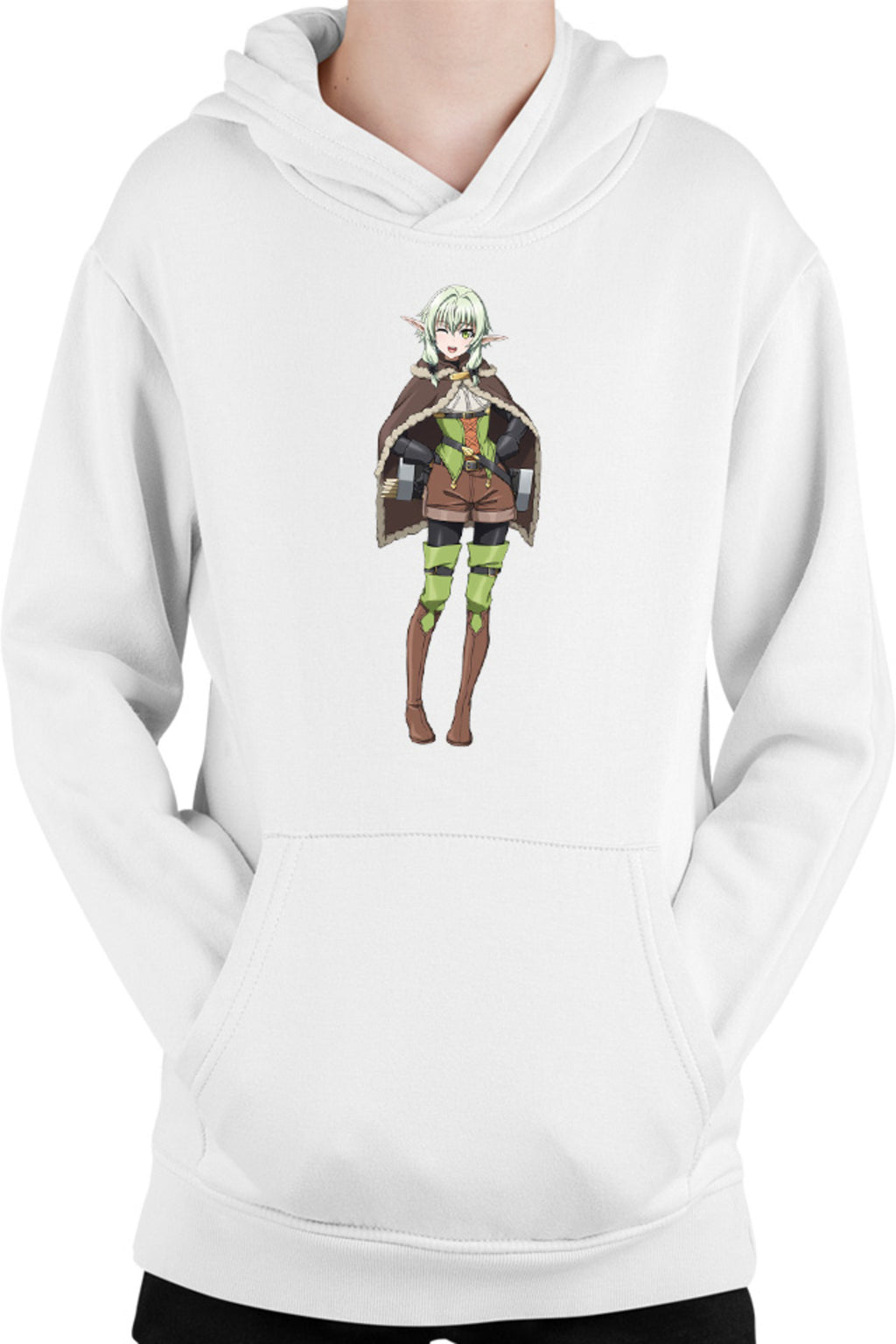 Hanorac copii Goblin Slayer Elf Forest Helper Magic Healer Fantasy Anime