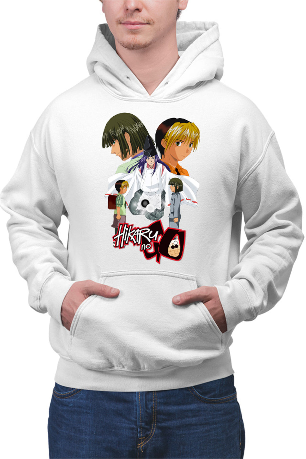 Hanorac barbati Hikaru no Go Akira Fujiwara Supranatural Comedy Manga