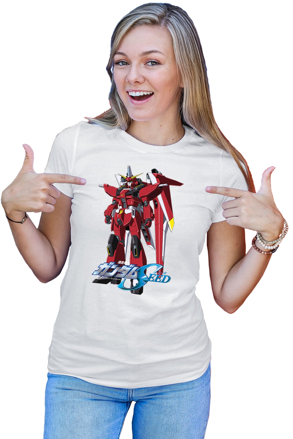 Tricou dama dam Seed Zala Robot Jojo Anime