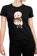 Tricou dama Seventeen K-pop Chibi Army The8 DK Kim Mingyu
