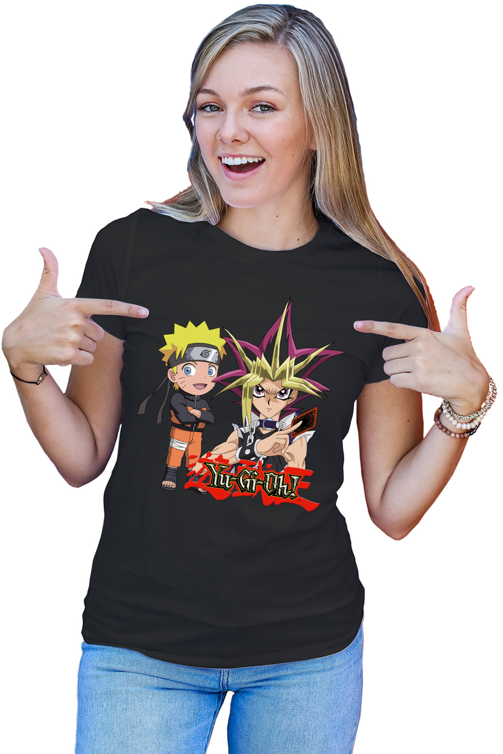 Tricou dama Yu Gi Oh Mutou Naruto Shippuden Boruto Kage