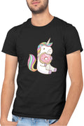 Tricou barbati Unicorn Squad Donnut Eat Sweet