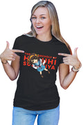 Tricou dama Haruhi Suzumiya Highschool Uniform Club SOS Fun Action