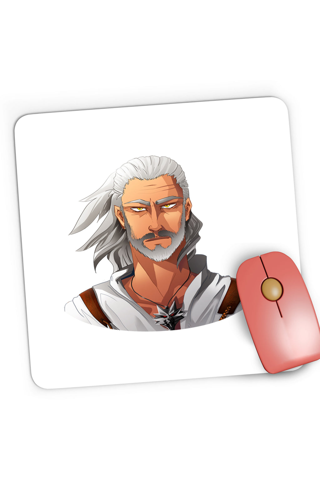Mousepad Gaming The Witcher Geralt of Rivia Minecraft Tlaucher, 21x19 cm