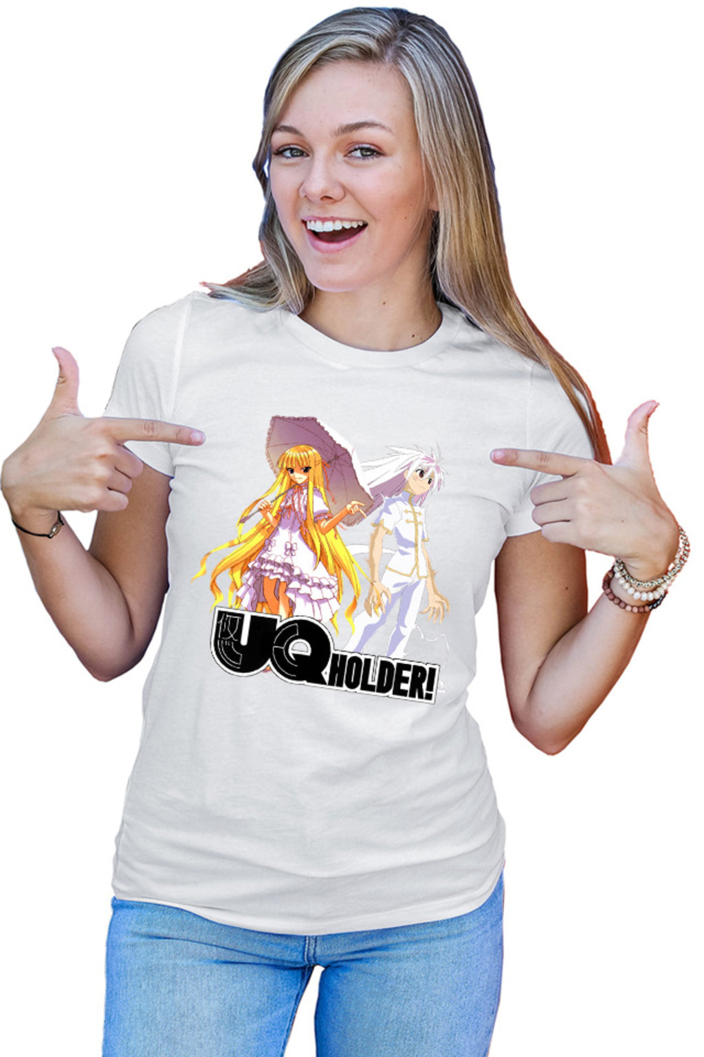Tricou dama UQ Holder Holder Negi McDowell Monster Animeeater