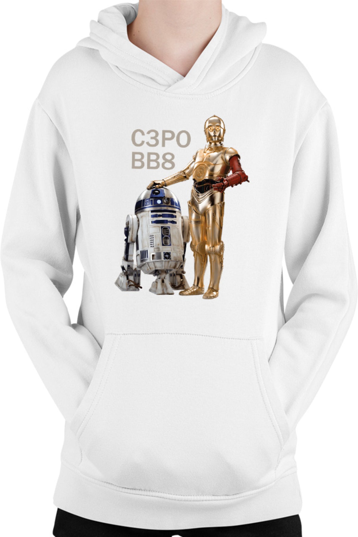 Hanorac copii Star Wars Robots BB8 S3PO Droid