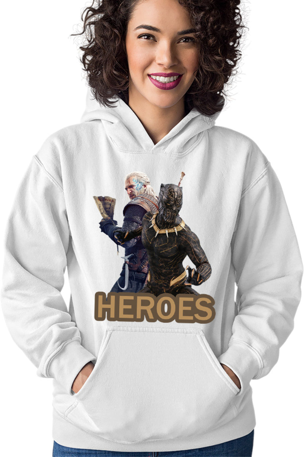Hanorac dama Black Panther Witcher Gerald Vampires Medieval