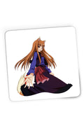 Mousepad Gaming Spice And Wolf Holo Kitsune Dance Romance, 21x19 cm