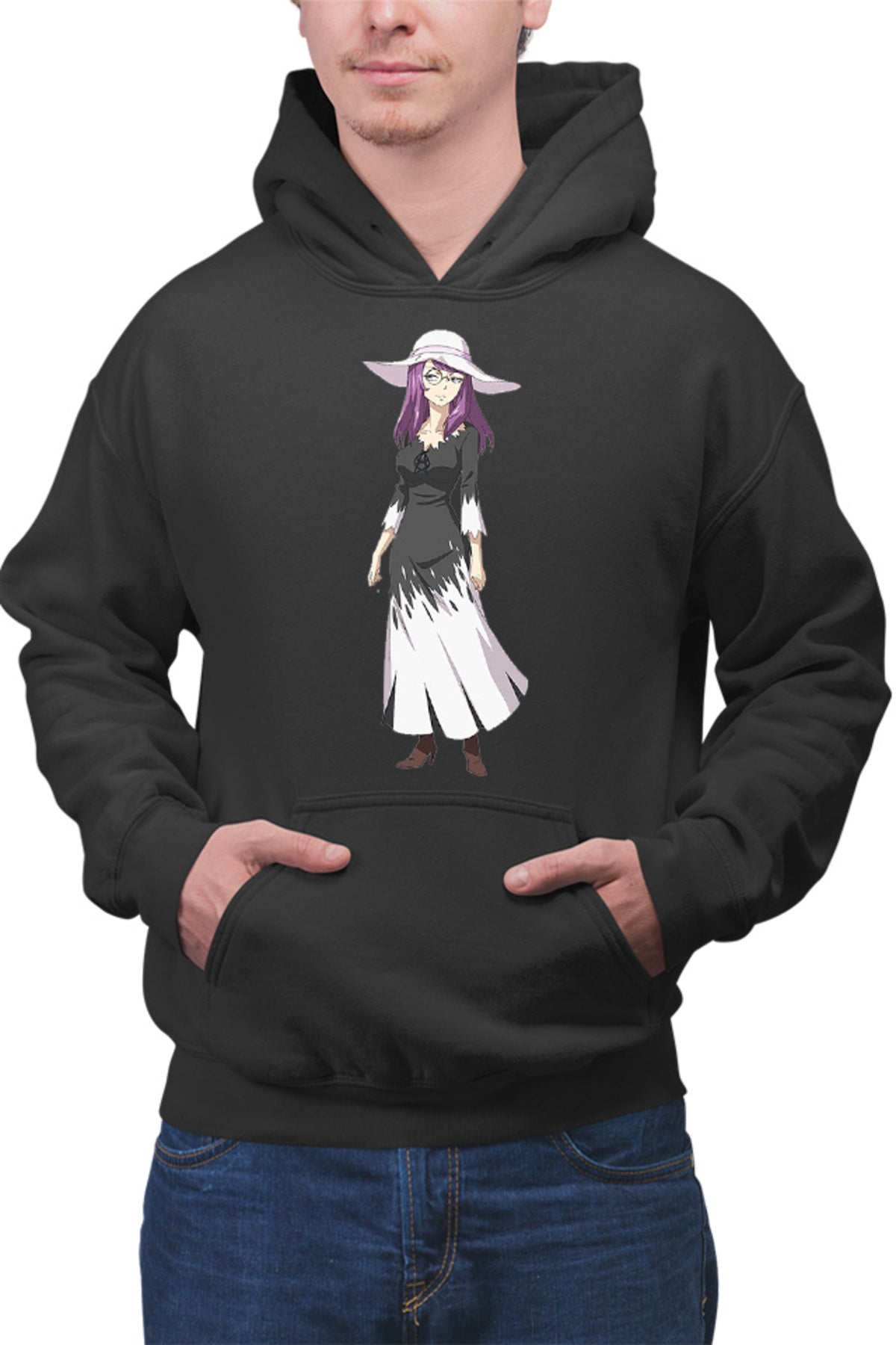 Hanorac barbati Muhyo Roji Kurotori Rio Paranormal Ghost Exorcist Glasses