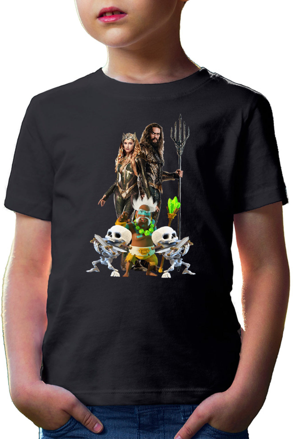 Tricou copii Aquaman Brawl Stars Gameplay Strategy Clash Royale