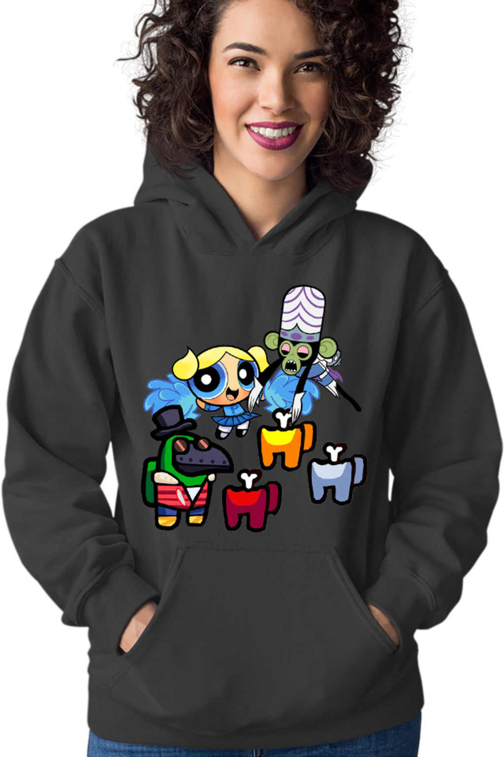 Hanorac dama Among Us Impostor Character Wonder Mojo Jojo Bubble