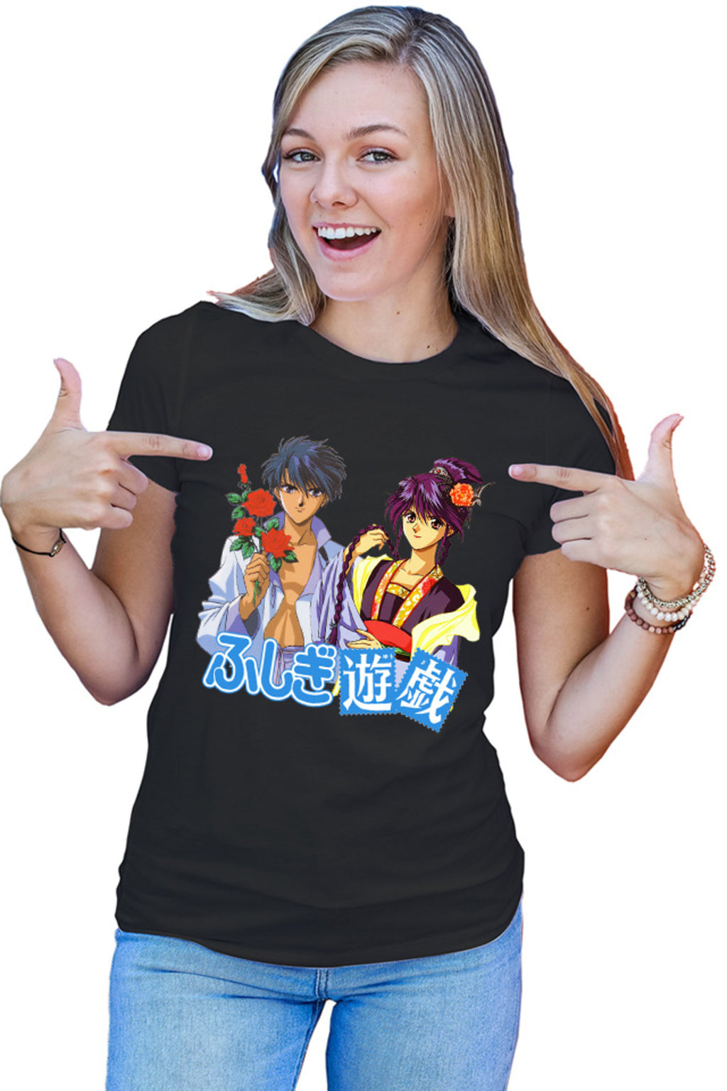Tricou dama Fushigi Yuugi Tamahome Noriko Vizbig