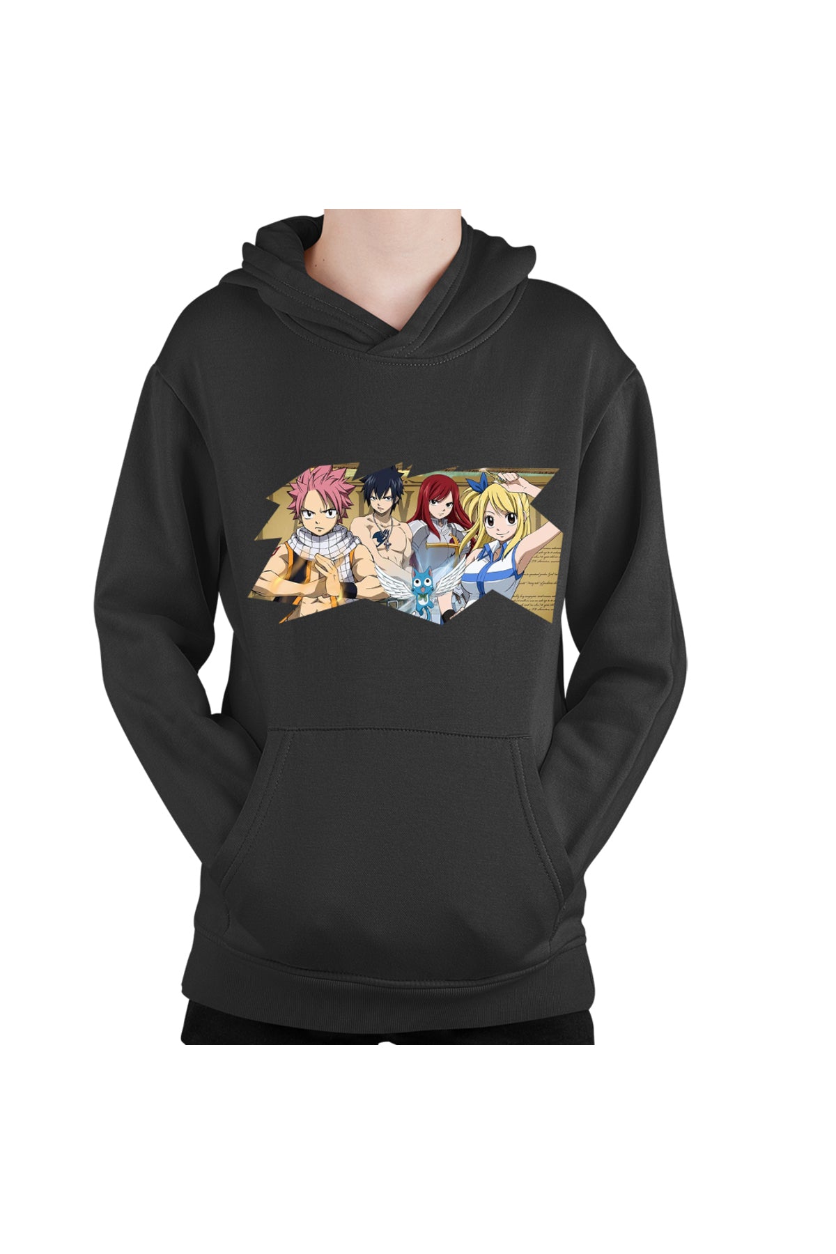 Hanorac copii Fairy Tail Best Friends Funny Cat Anime