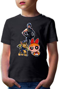 Tricou copii Fortnite Panter Cat Costume Skin Powerpuff Girls