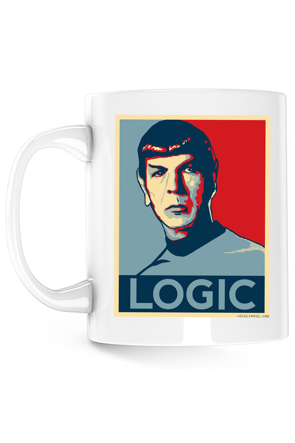 Cana Star Trek Spock Leonard Nimoy Vulcan Logic, alba, 330 ml