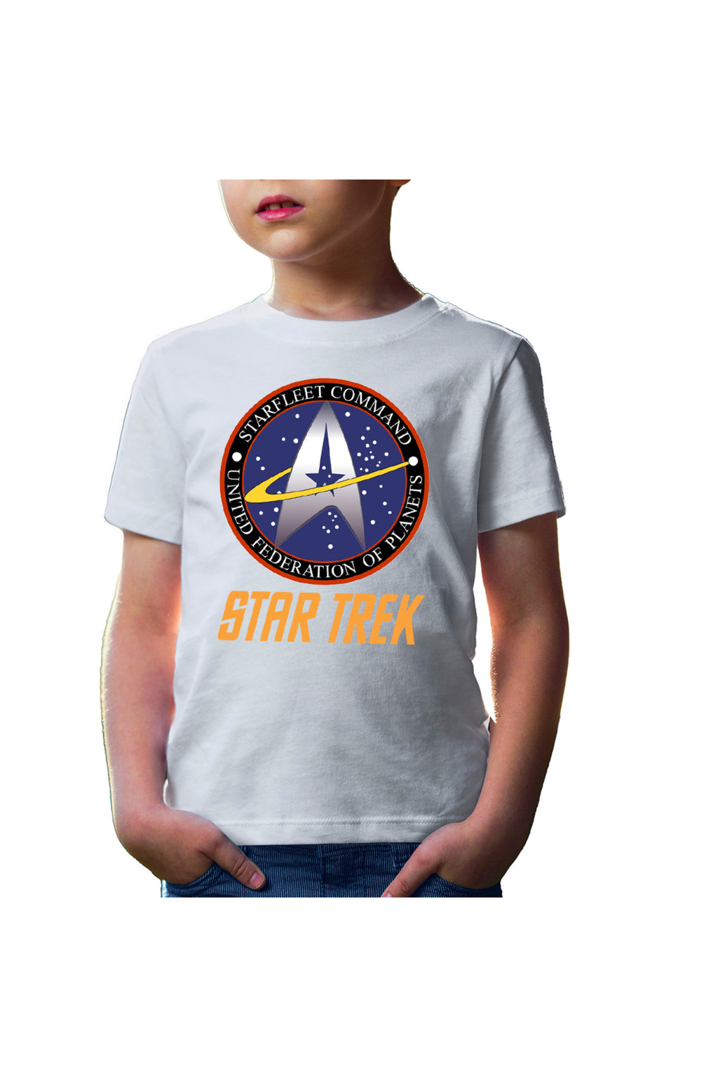 Tricou copii Star Trek Starfleet Command Academy Emblem
