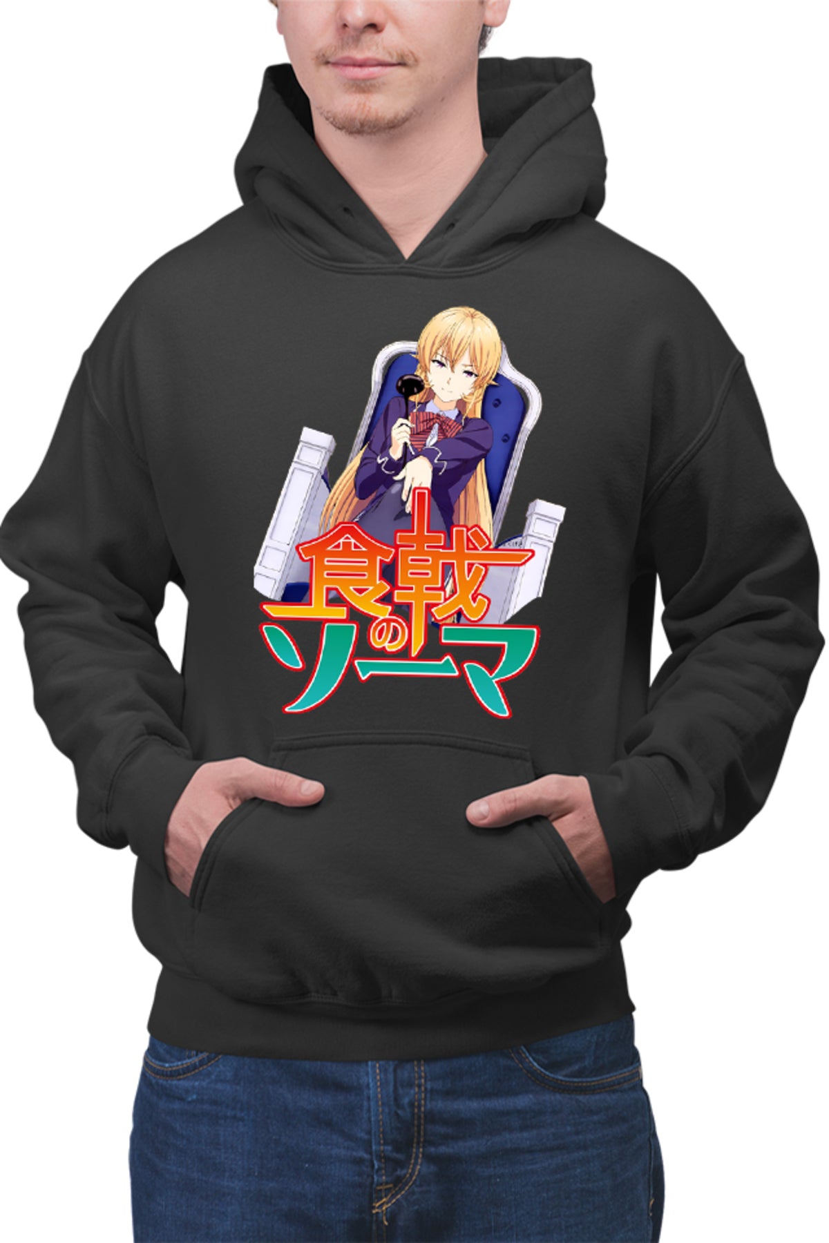 Hanorac barbati Food Wars Erina Queen Gourmet Animekage
