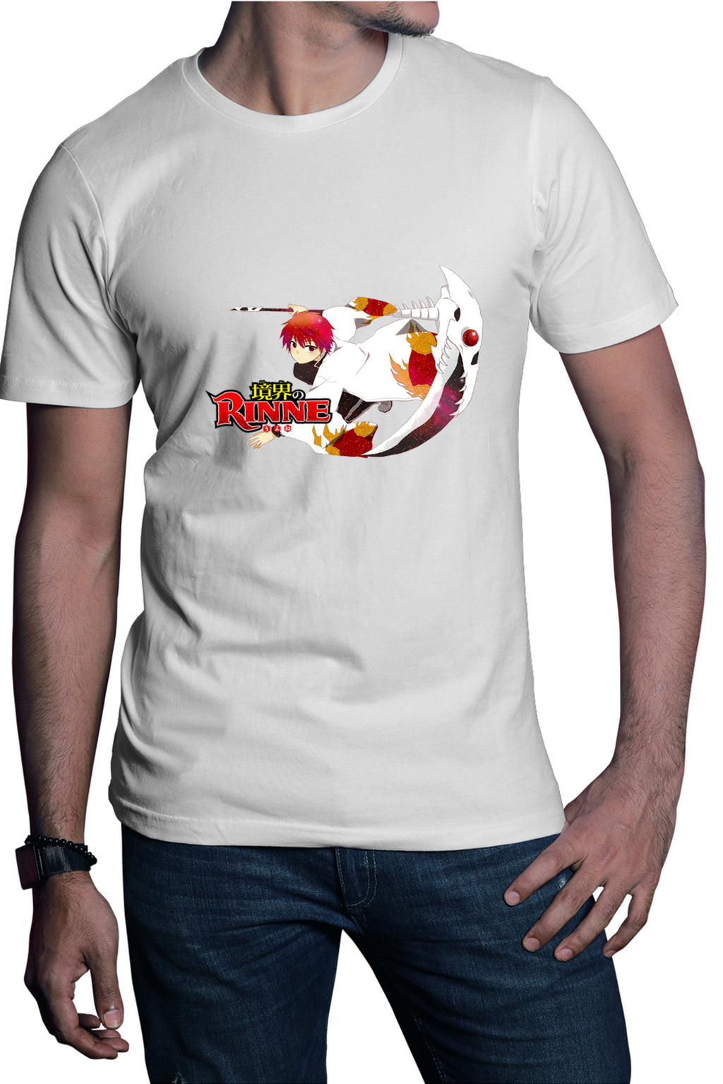 Tricou barbati Rin-ne Rin Shinigami Ringke Manga