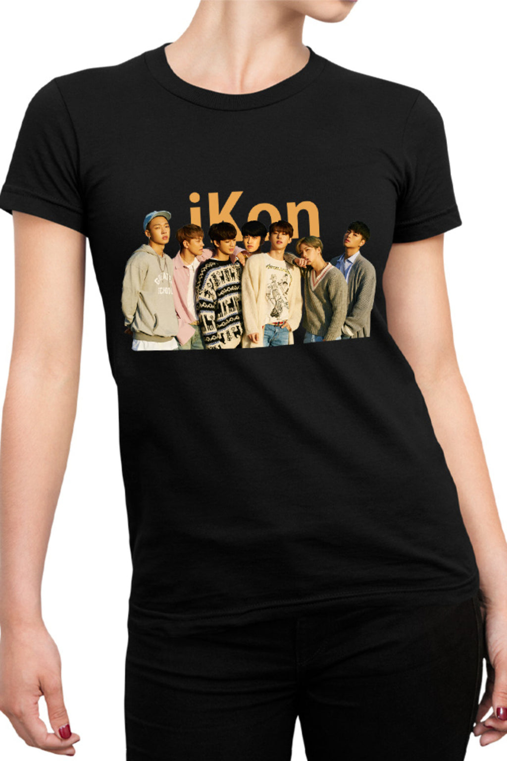Tricou dama iKon Group Western Outfit Era ComeBack Live Stage Concert