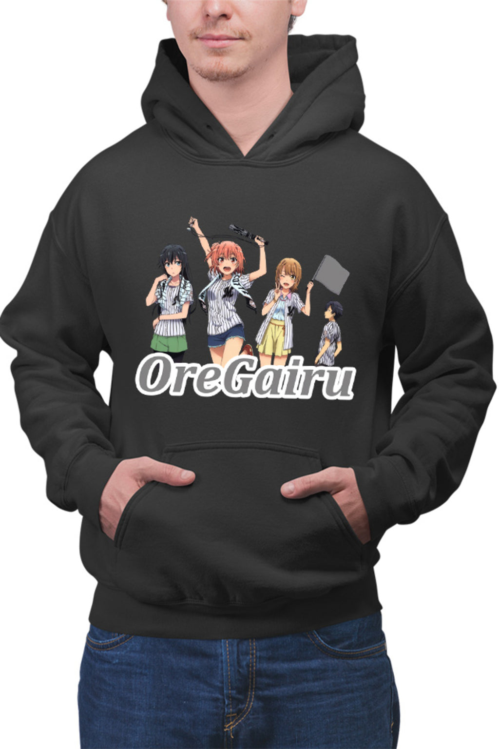 Hanorac barbati OreGairu School Hamachi MusicTeam Mates