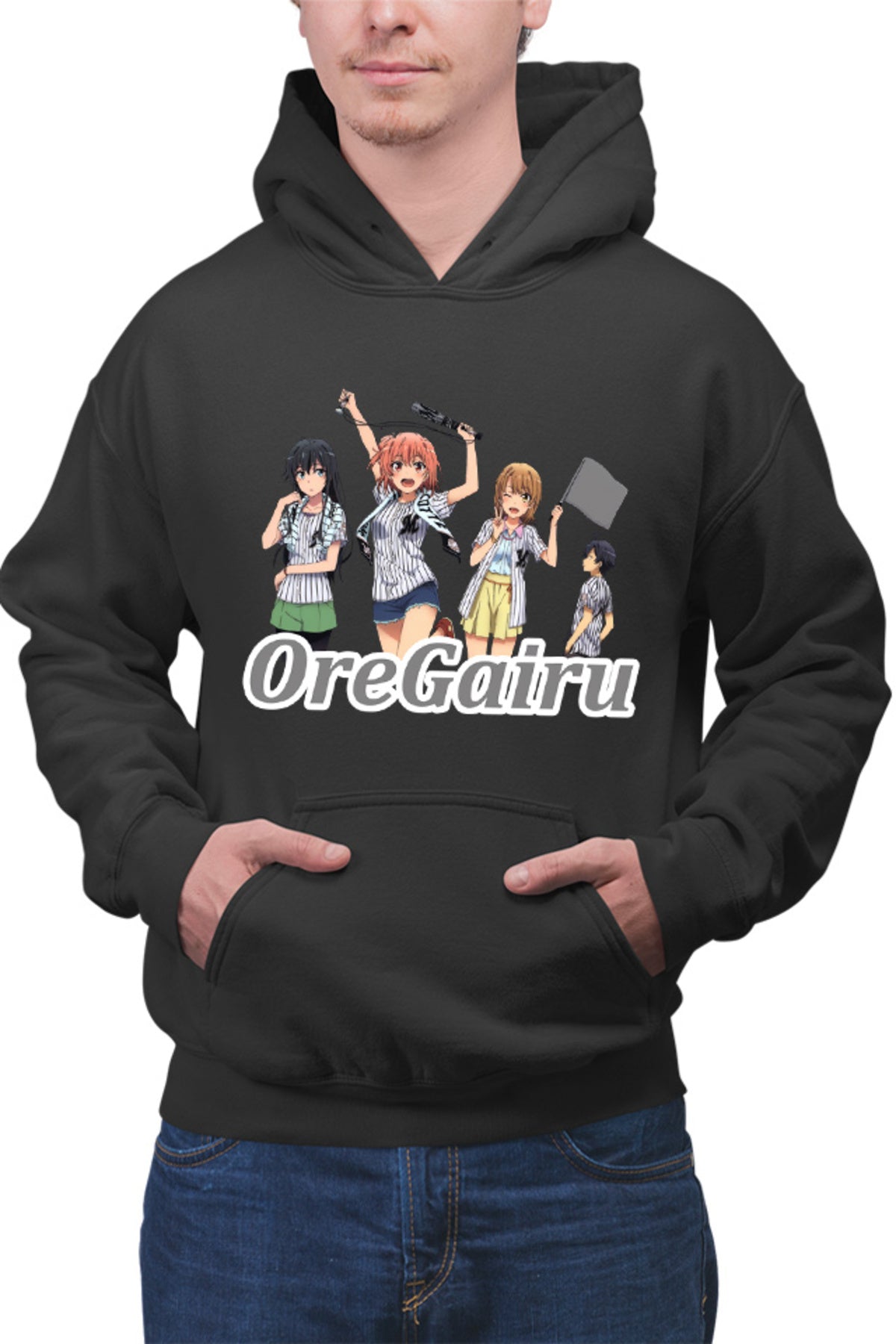 Hanorac barbati OreGairu School Hamachi MusicTeam Mates