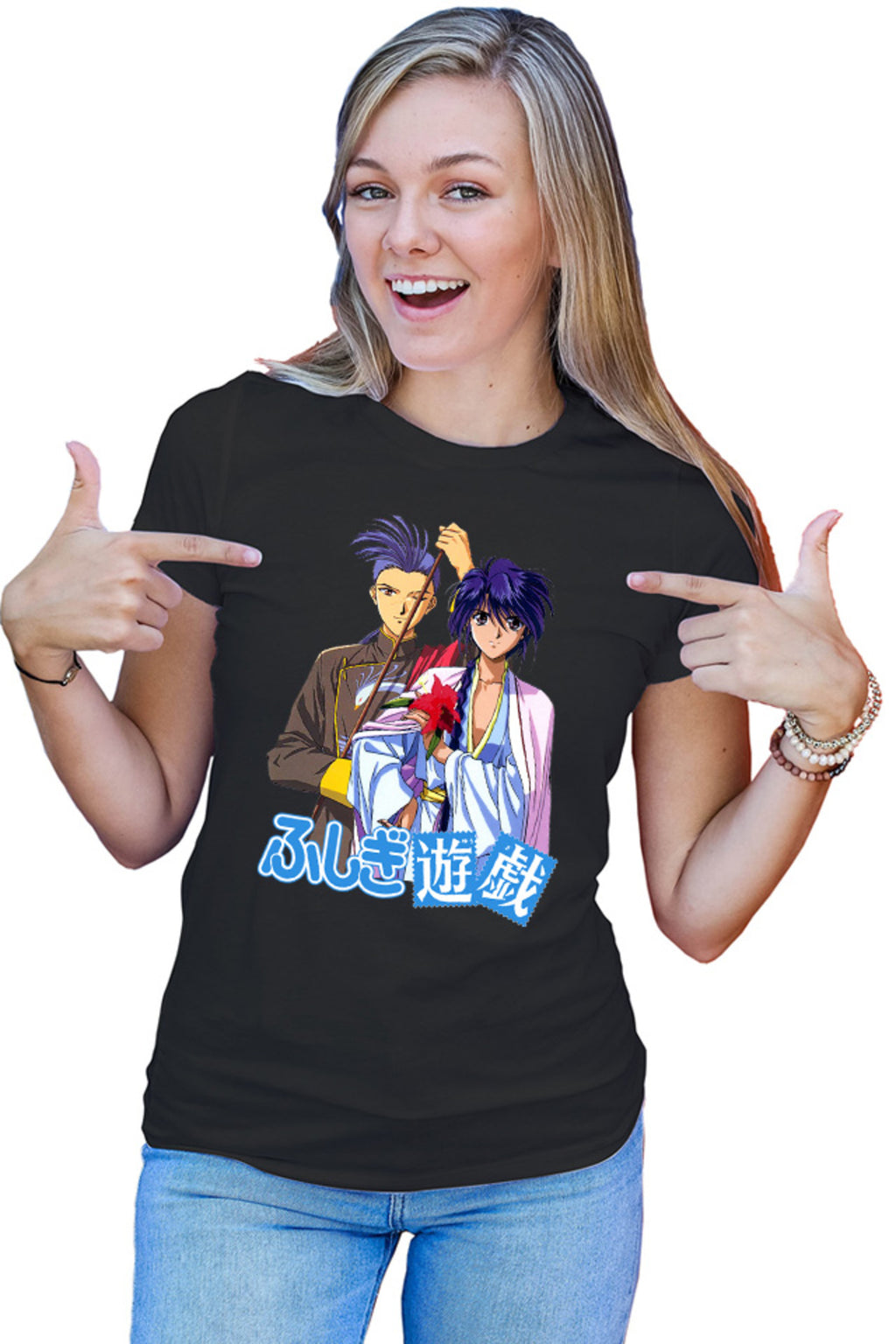 Tricou dama Fushigi Yuugi Chichiri Noriko Friends Action Isekai