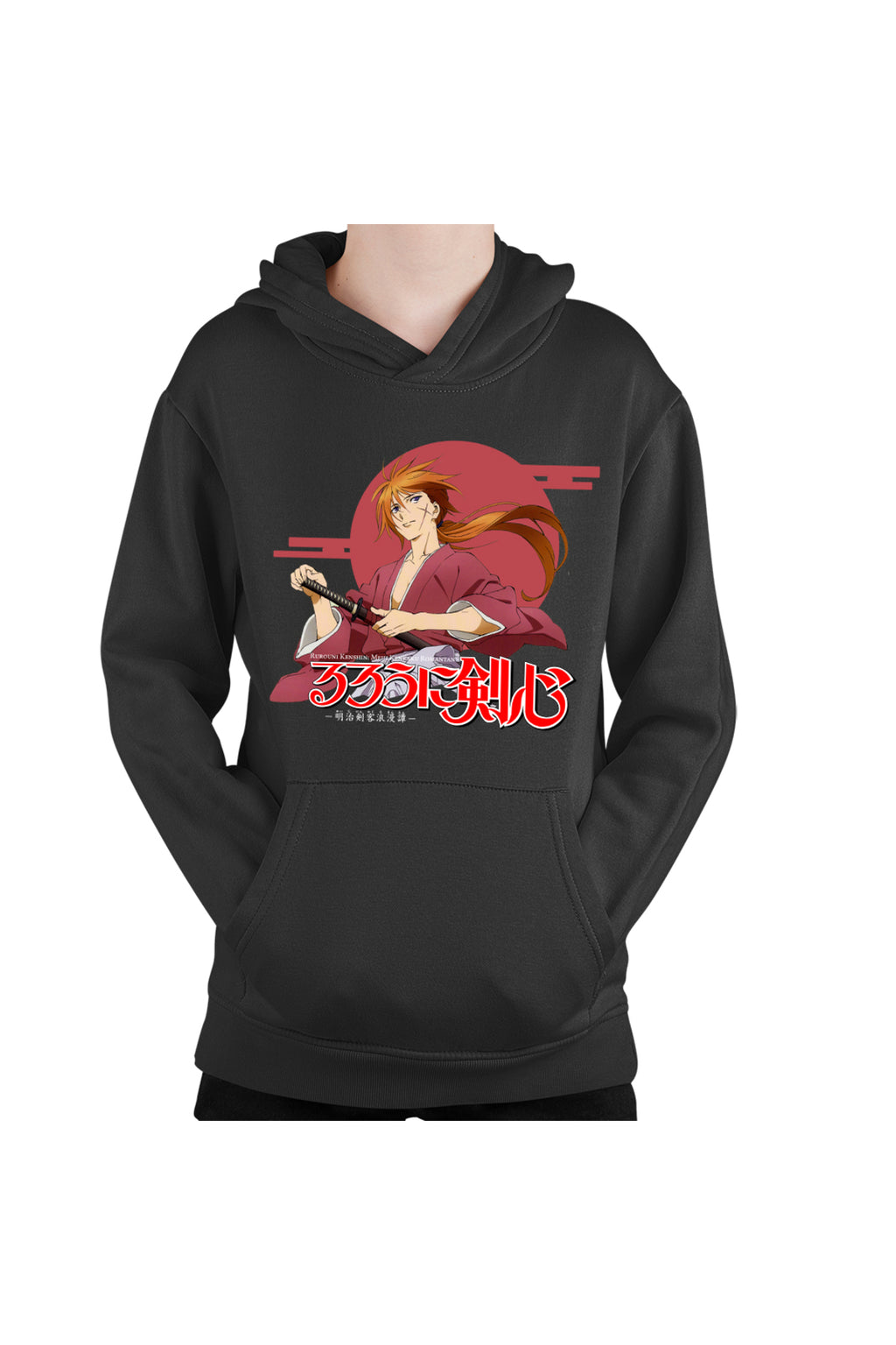 Hanorac copii Rurouni Kenshin Japan Sun Samurai Kenji