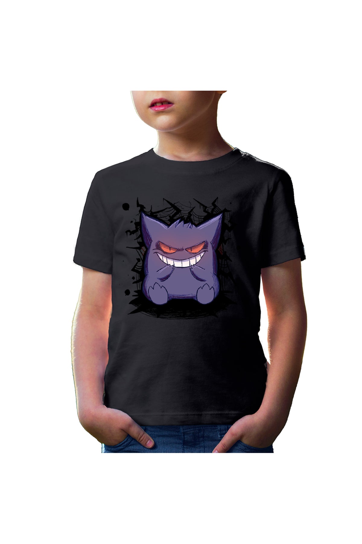 Tricou copii Yu Gi Oh Latias Gengar Pokemon Trading Card