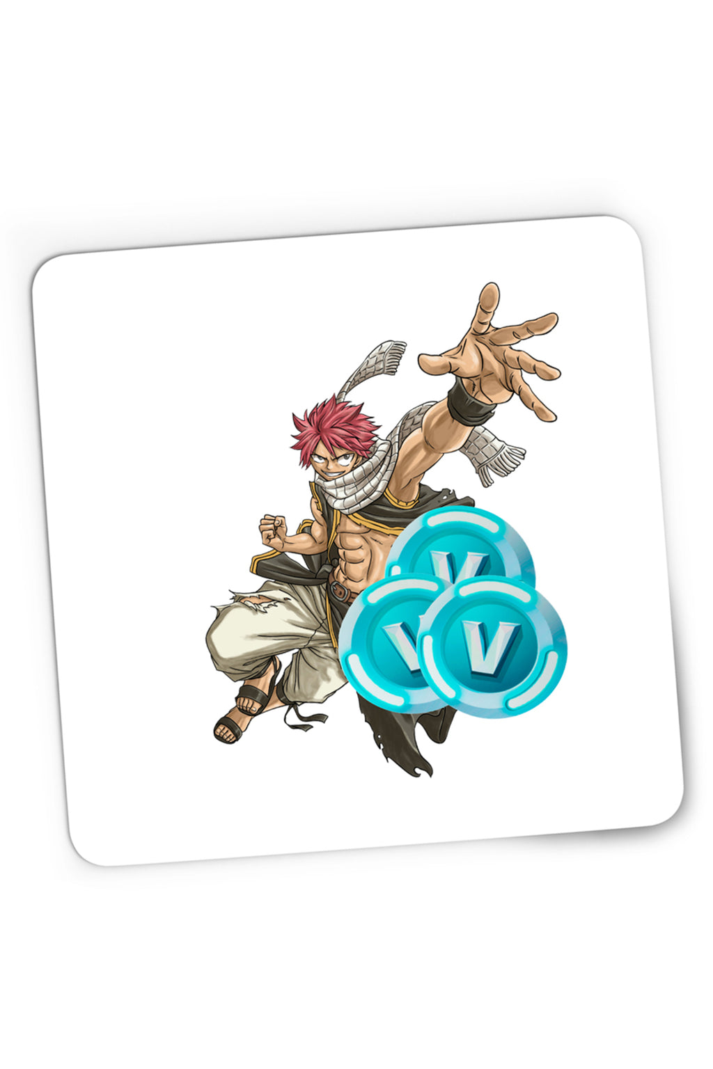 Mousepad Gaming Fairy Tail Fortnite Animekage Natsu Dragneel, 21x19 cm
