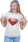Tricou dama Superman Logo Desene Animate Redson Marvel
