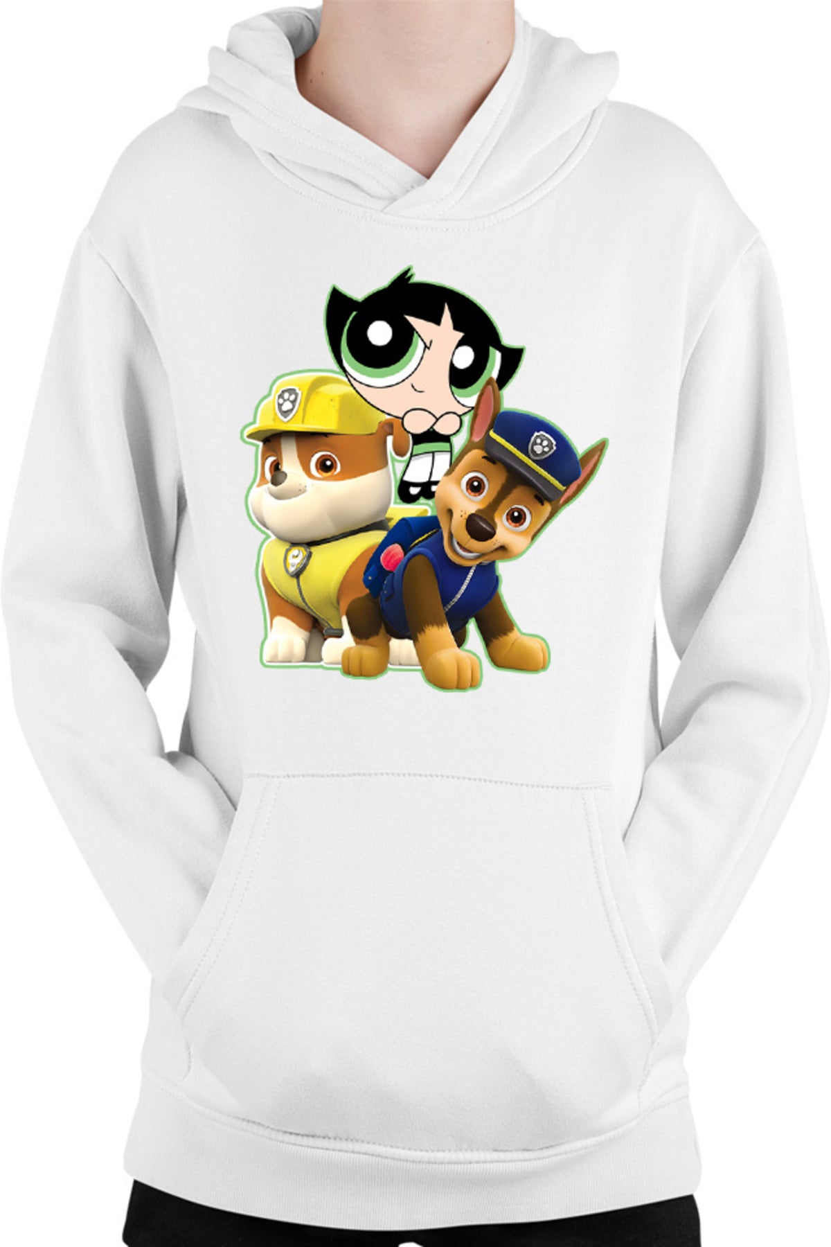 Hanorac copii Paw Patrol Buttercup Powerpuff Girls Police Pup