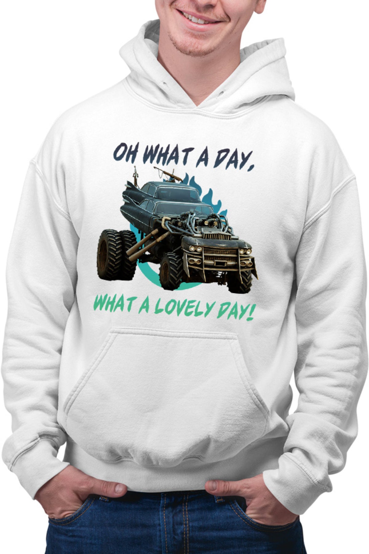 Hanorac barbati Mad Max Huge Cars Australian Film Based Mature