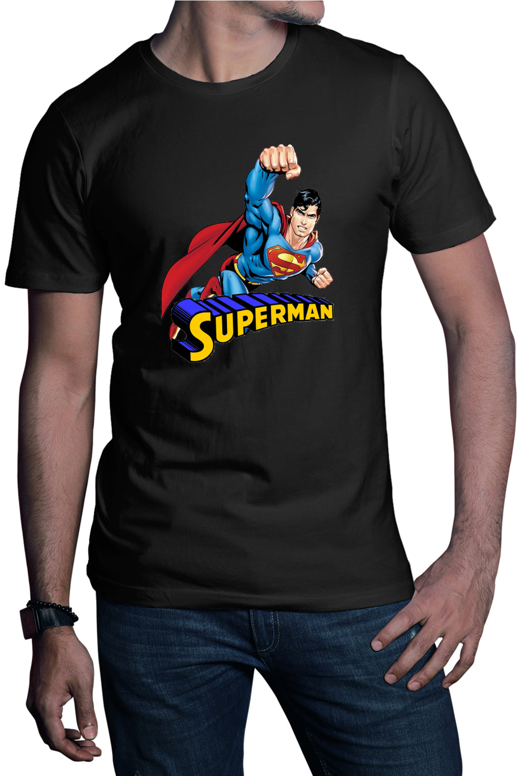 Tricou barbati Superman Men of Steel Revine Desen