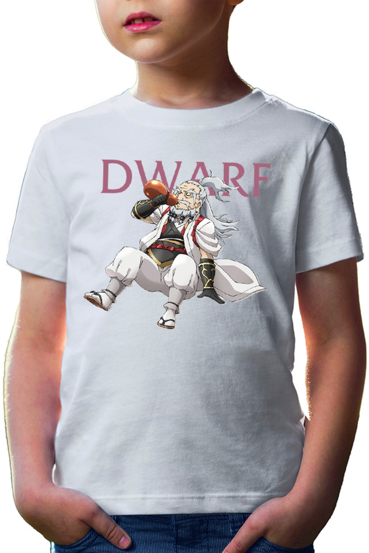 Tricou copii Goblin Slayer Dwarf Adventure Action Gore Different Sake