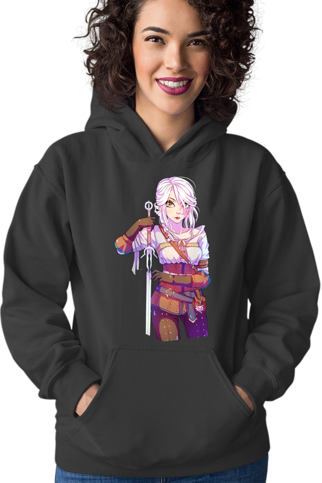 Hanorac dama The Witcher Ciri Anime Mangaka Girl Hunter