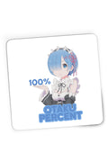 Mousepad Gaming Re Zero REM Otaku Percentage Maiden Kawaii Technics, 21x19 cm