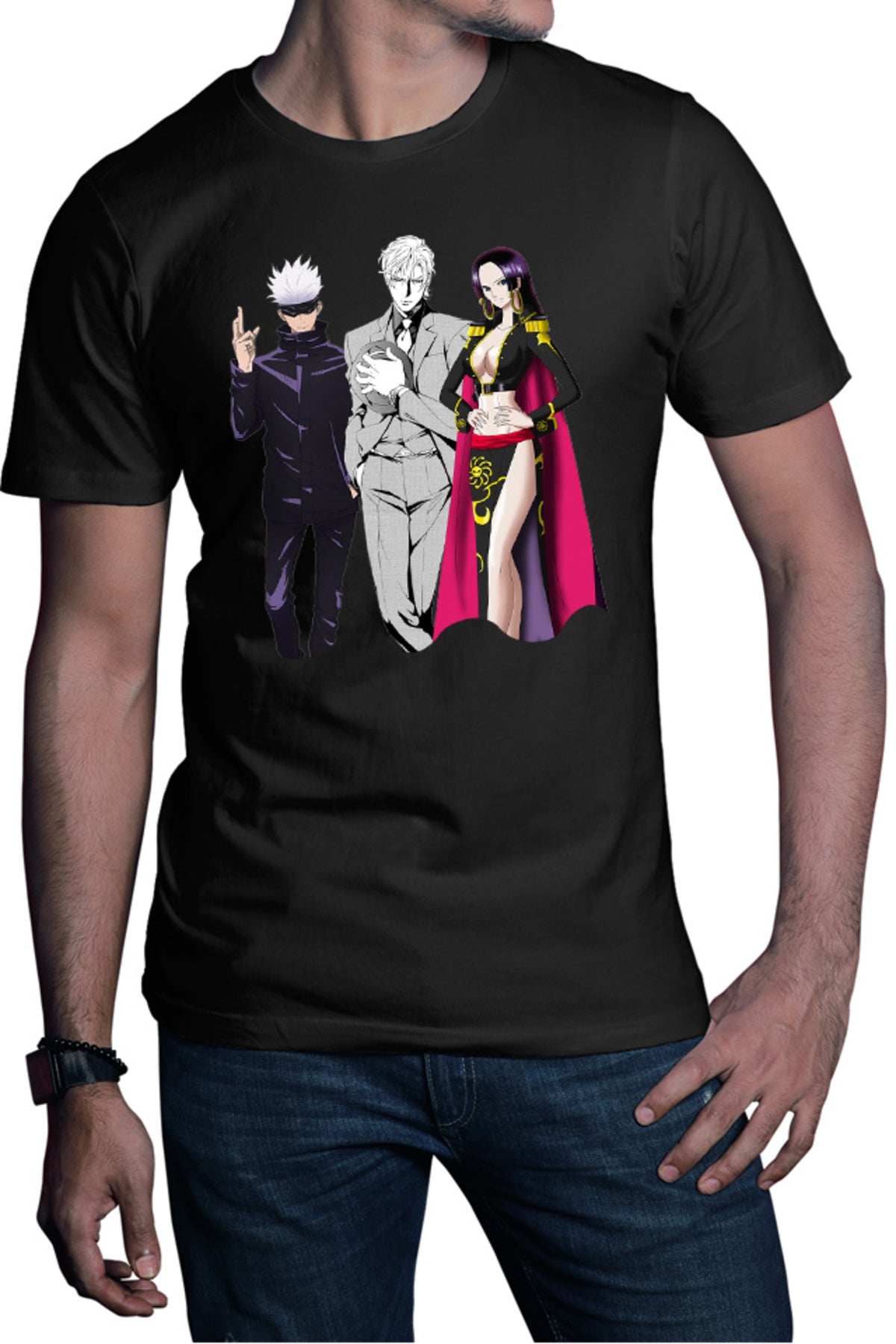 Tricou barbati Finder Asami Maxim Jujutsu Kaisen One Piece