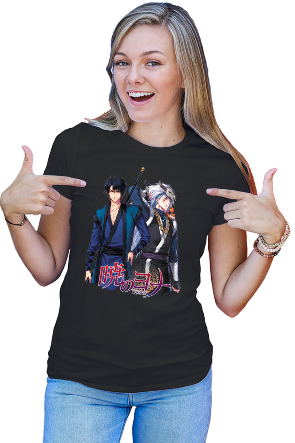 Tricou dama Yona of the Dawn Son Shin Polearm Action
