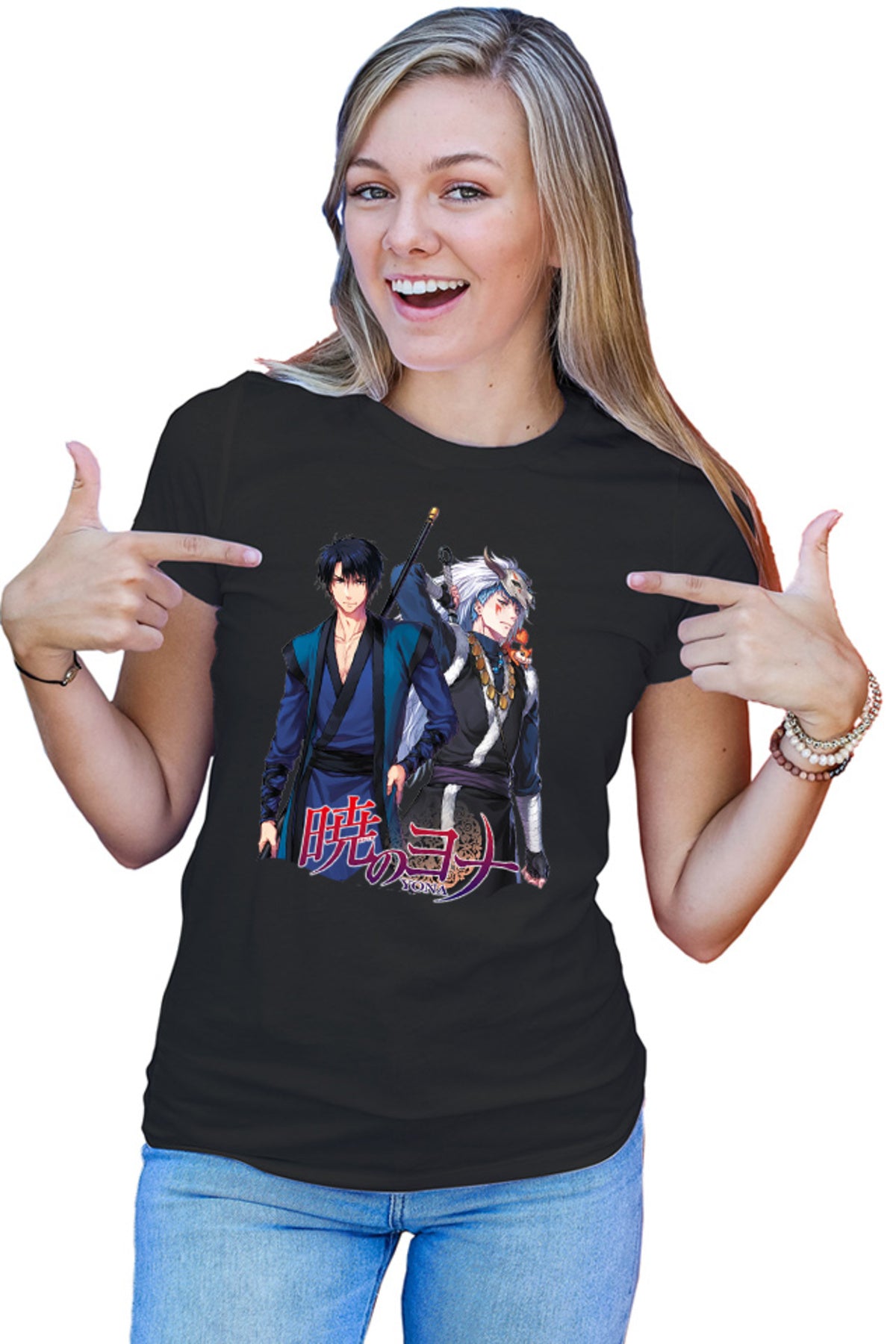 Tricou dama Yona of the Dawn Son Shin Polearm Action