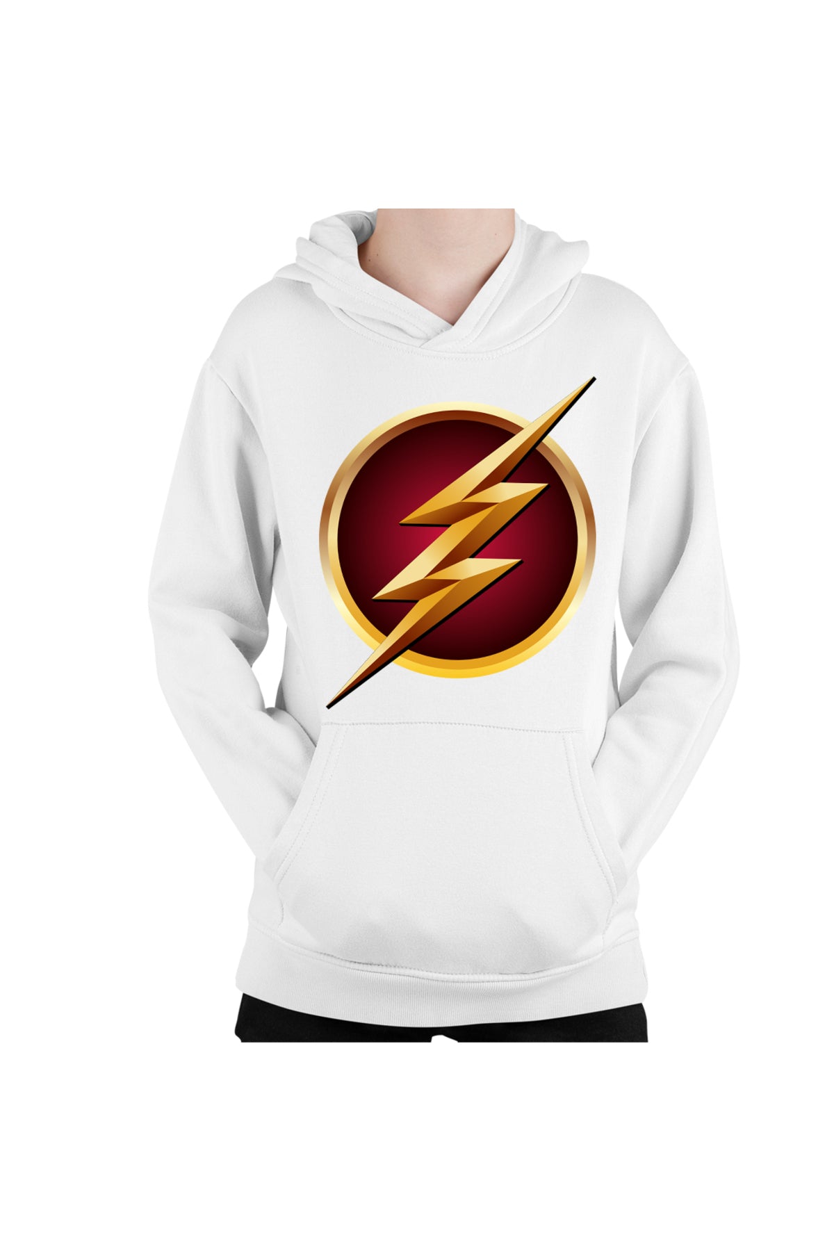 Hanorac copii The Flash Logo Superhero Comics Fast Go