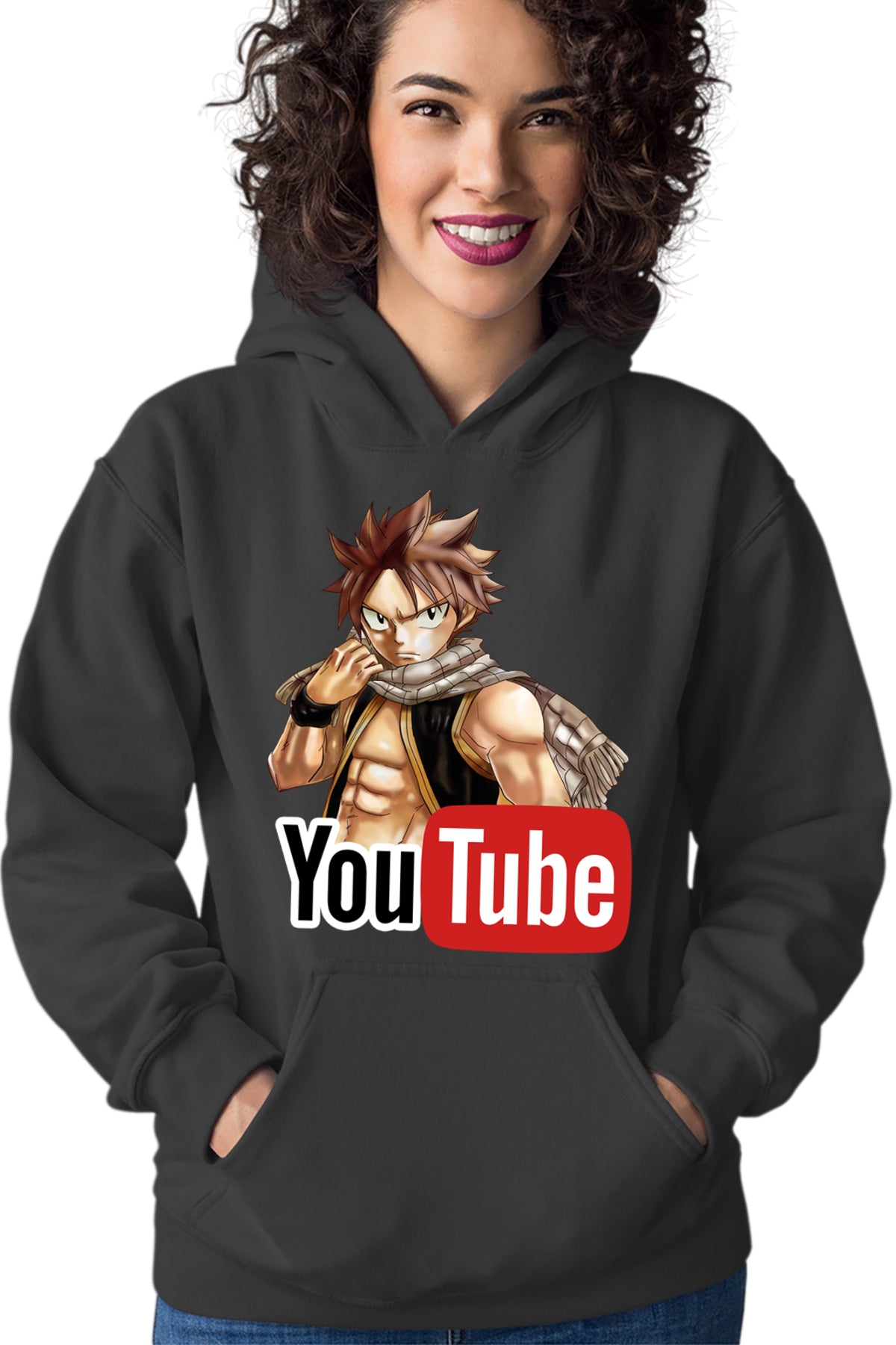 Hanorac dama Fairy Tail Youtube Creator Duplo Natsu