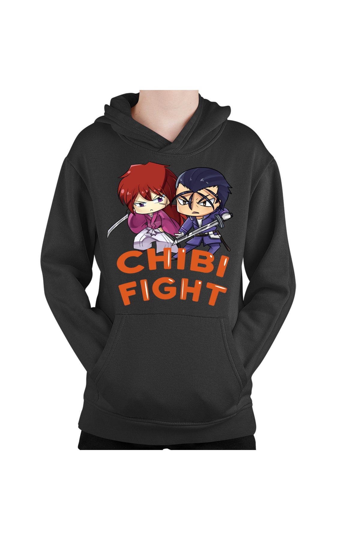 Hanorac copii Rurouni Kenshin Chibi Fight Kenshin Hajime