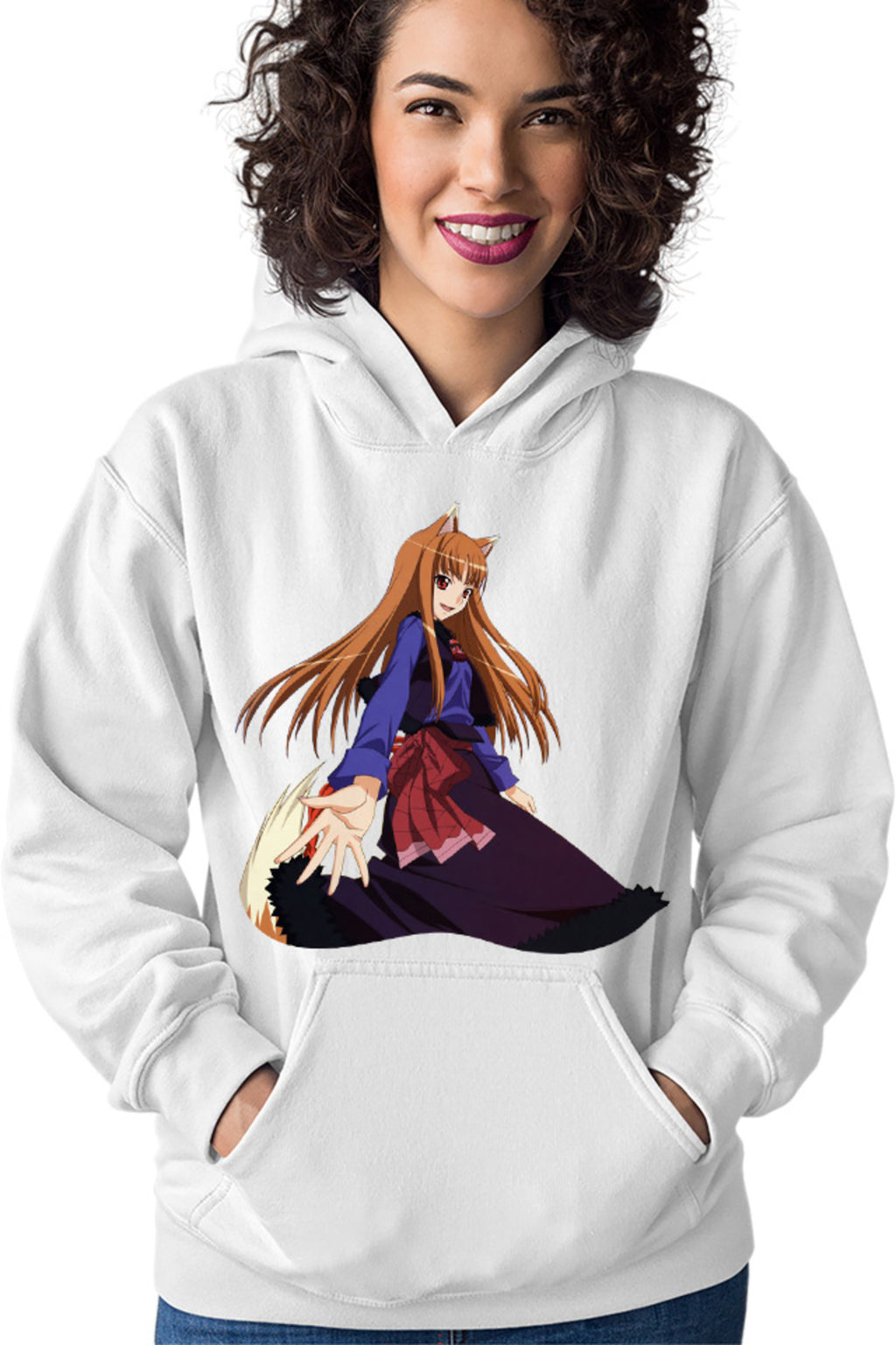 Hanorac dama Spice And Wolf Holo Kitsune Dance Romance