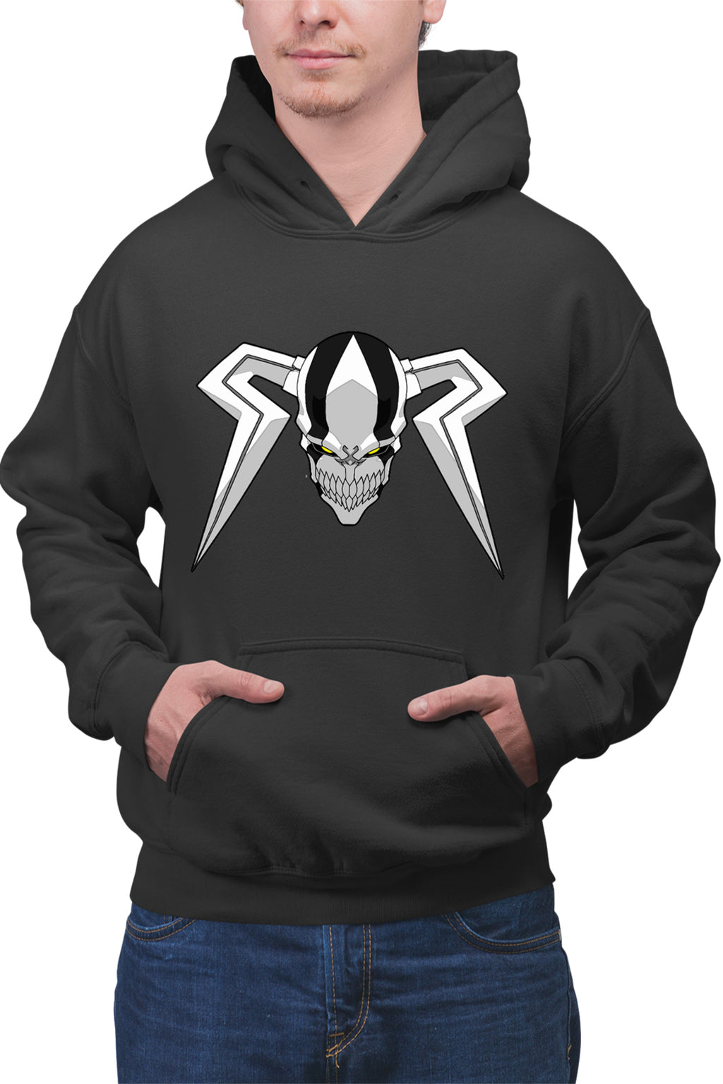 Hanorac barbati Bleach Skull Desene Anime Kage Otaku Level